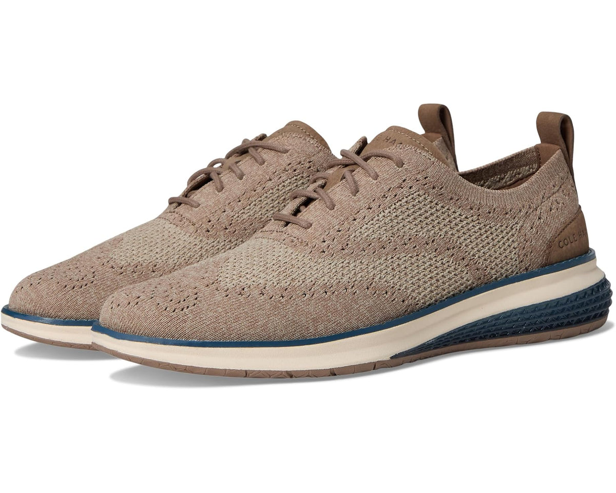 Haan Men's Original Grand Energyweave Stitchlite Oxfords Light Sesame Irish Coffee C40575